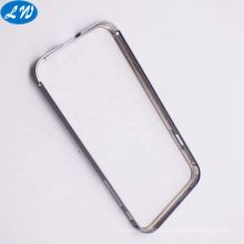 Aluminum Alloy Metal Bumper Magnetic Phone Tempered Glass Case For iPhone 7 8 X